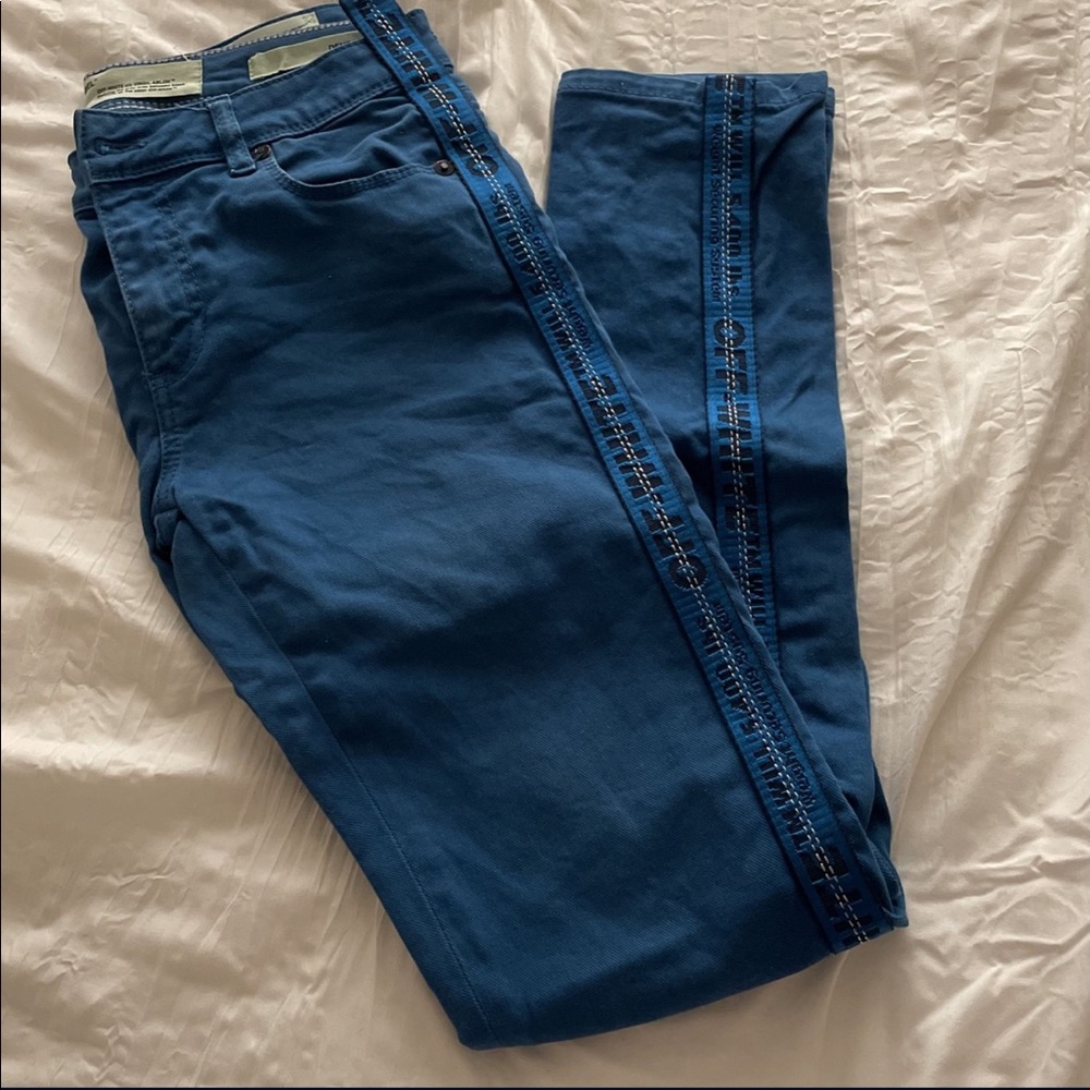 Off- white denim